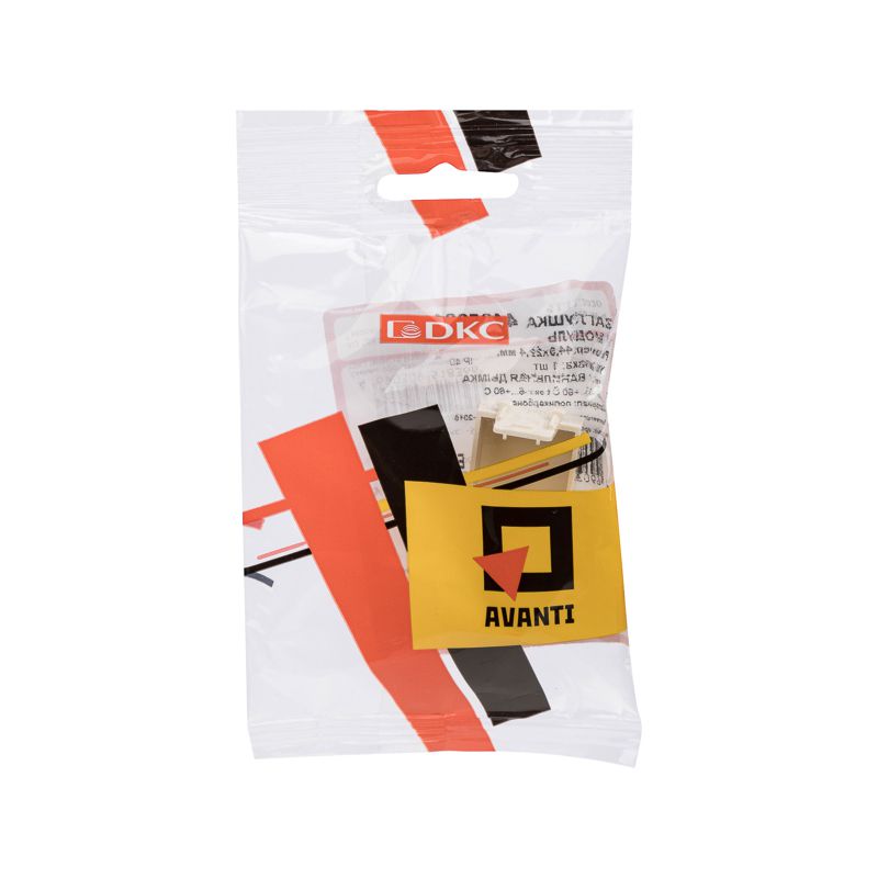  Заглушка 1мод. Avanti "Ванильная дымка" модульная DKC 4405991 фото в каталоге от BTSprom.by