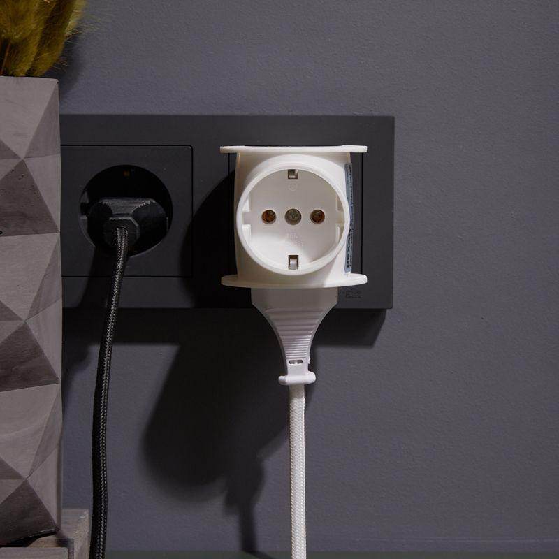  Разветвитель 3-м с заземл. 16А IP20 универс. бел. Rexant 11-1080 фото в каталоге от BTSprom.by