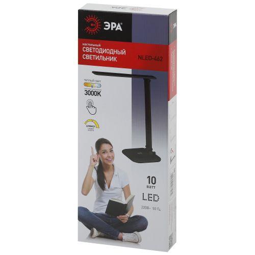  Светильник NLED-462-10W-BK настол. черн. ЭРА Б0031613 фото в каталоге от BTSprom.by
