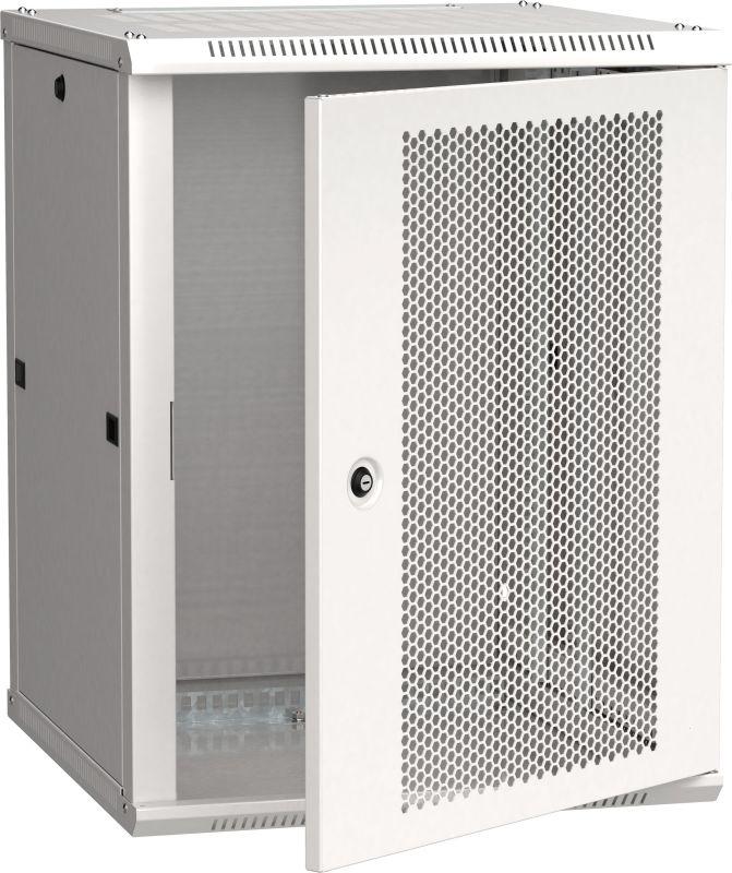 шкаф linea w 18u 600х600мм перфорир. дверь ral7035 itk lwr3-18u66-pf от BTSprom.by