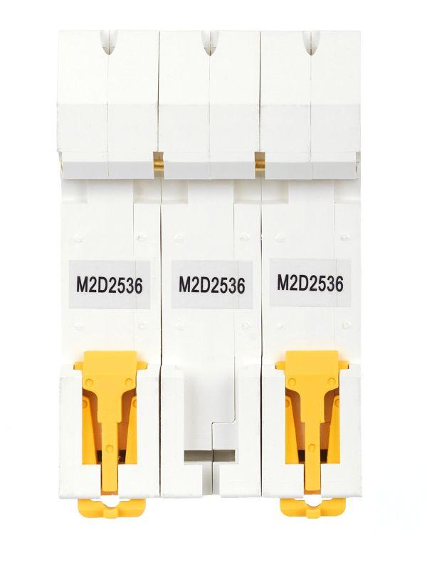  Выключатель автоматический модульный 3п D 25А M06N ARMAT IEK AR-M06N-3-D025 фото в каталоге от BTSprom.by