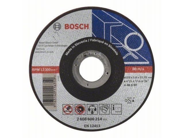 круг отрезной 115х1.6x22.2 мм для металла expert bosch 2608600214 от BTSprom.by