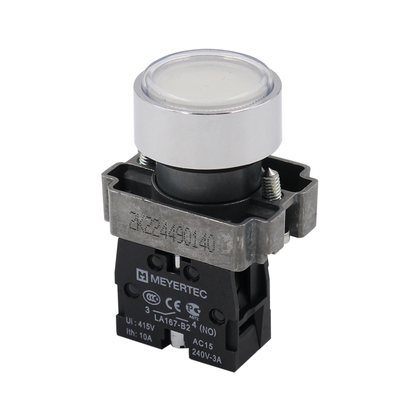 кнопка плоская 1no ip67 металл mtb2-baf11 бел. овен 132645 от BTSprom.by