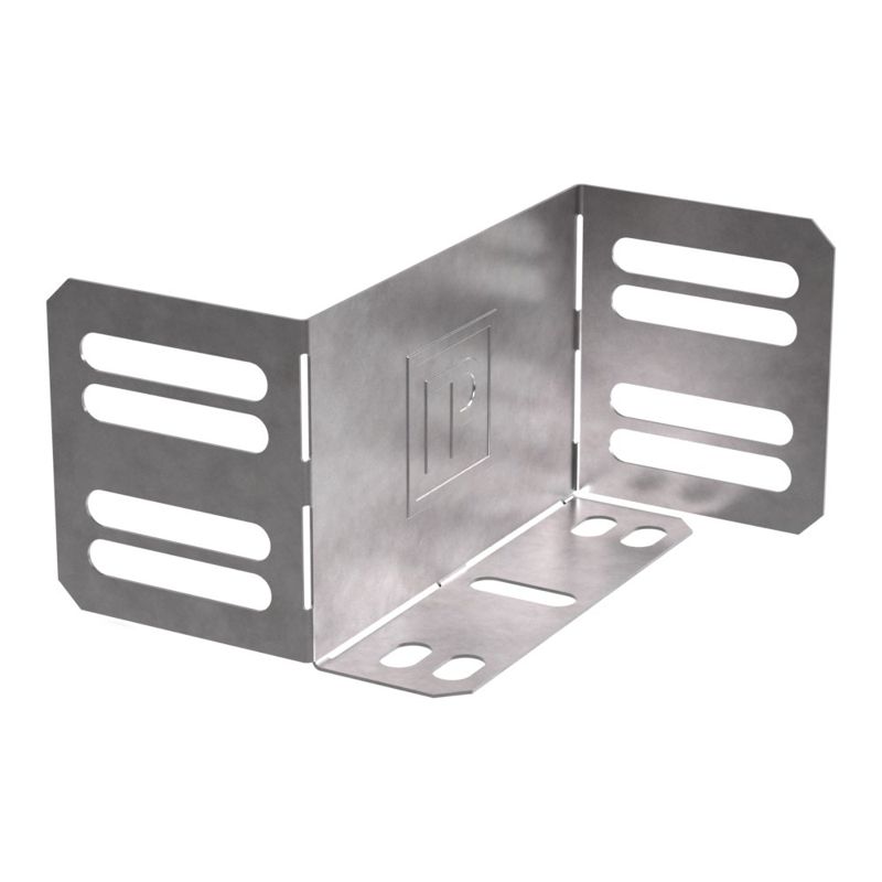 Переходник упрощенный горизонт. на 100мм H80 0.7мм Промрукав PR16.1049 от BTSprom.by