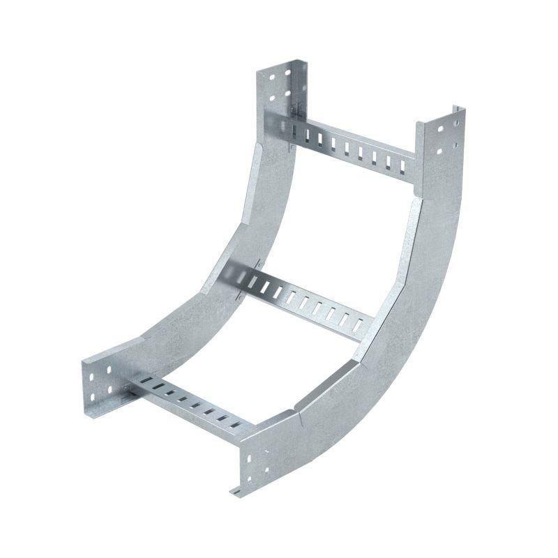 угол вертикальный внутренний 90град. 100х300 r900 в компл. с крепежн. элемент. и соед. пластинами гор. оцинк. dkc lih1930khdz от BTSprom.by