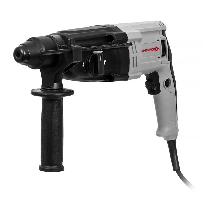 перфоратор трехрежимный п-28/850эр sds plus макс. диаметр бурения 28мм 5100 уд/мин 2дж 850вт интерскол 605.1.0.70 от BTSprom.by