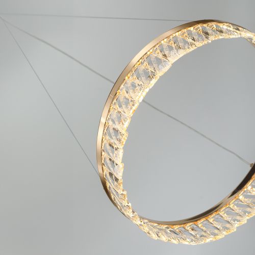  Люстра светодиодная Erika 6131-103 LED 35Вт 3000К дизайн Rivoli Б0061966 фото в каталоге от BTSprom.by