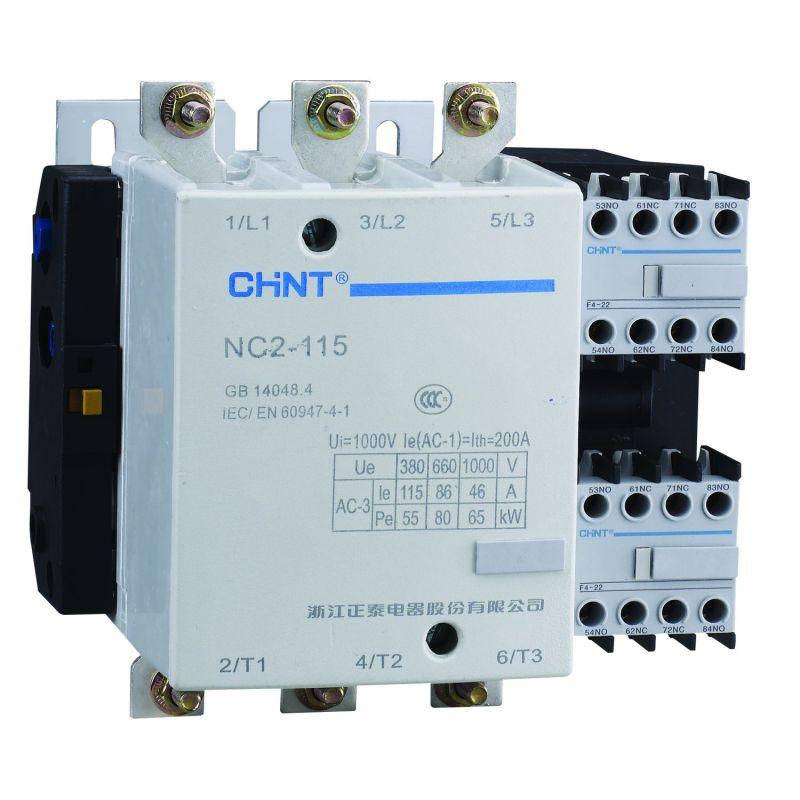 контактор nc2-115 115а кат. 380-415в ac ac-3 (r) chint 671690 от BTSprom.by