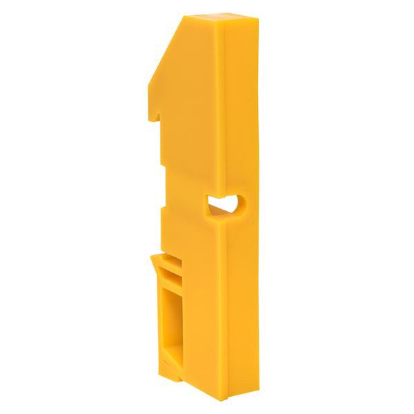 изолятор на din-рейку желт. proxima ekf ak-1-4-y от BTSprom.by