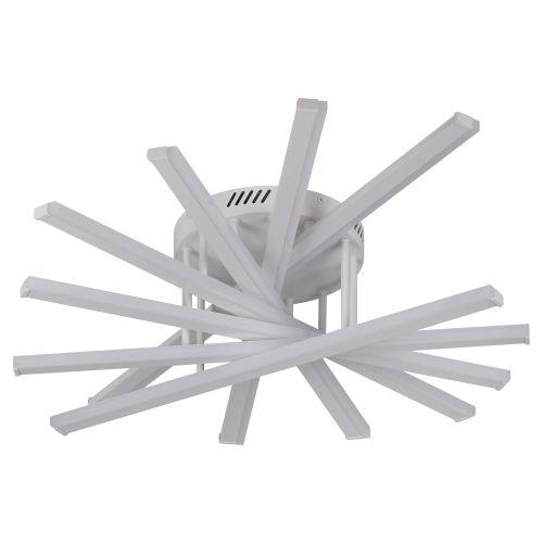 светильник светодиодный cordelia 6184-201 led 120вт 3000-6000к потолочн. бел. с пультом rivoli б0068486 от BTSprom.by