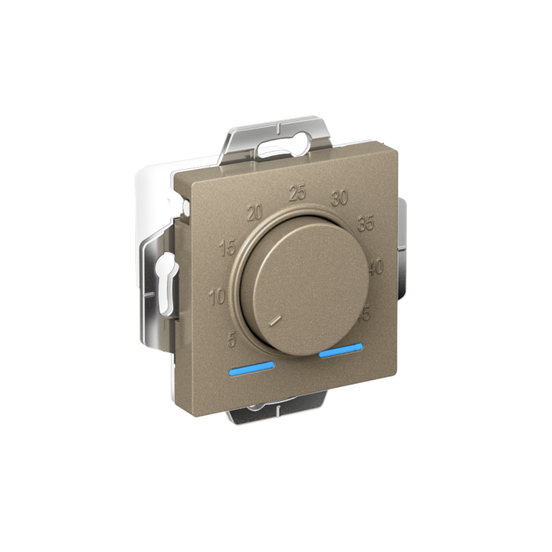 механизм термостата atlasdesign электрон. теплого пола с датчиком 10а шампань sche atn000535 от BTSprom.by