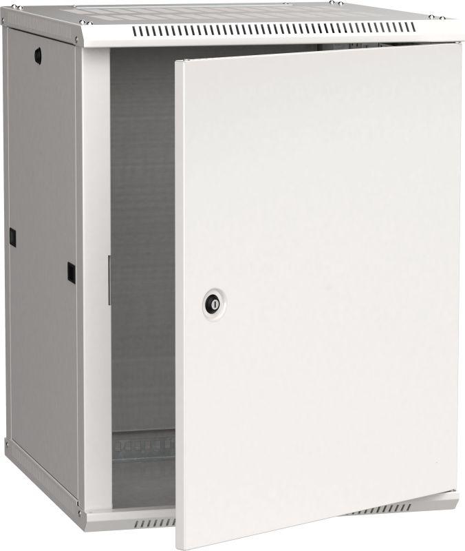 шкаф 19 дюйм linea w 18u 600х600мм настен. метал. дверь ral7035 itk lwr3-18u66-mf от BTSprom.by