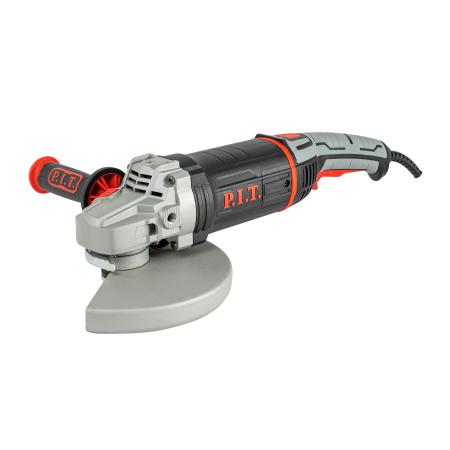 машина шлифовальная угловая электрическая 2400вт 230х22.2мм плавный пуск м14 поворотн. рукоятка p.i.t. pws230-c3 от BTSprom.by