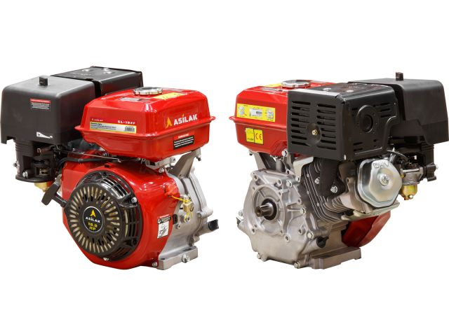 двигатель 18.0 л.с. бензиновый (шлицевой вал диам. 25 мм.) (макс. мощность: 18.0 л.с, шлицевой вал д.25 мм.) (asilak) sl-192f-sh25 от BTSprom.by