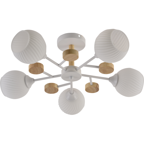  Люстра Chiara 9180-305 60Вт 5хE27 60Вт модерн Rivoli Б0068452 фото в каталоге от BTSprom.by