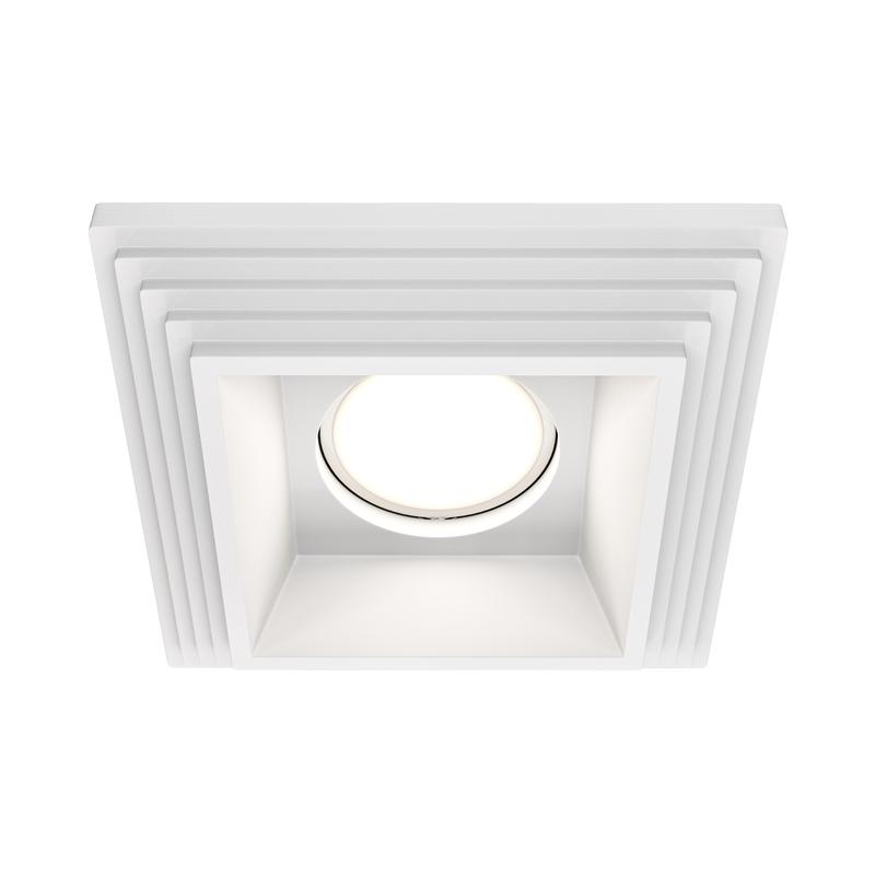 светильник gyps modern 10вт gu10 встраив. maytoni dl005-1-01-w от BTSprom.by