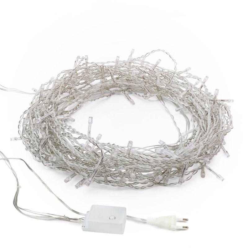  Гирлянда светодиодная "Твинкл Лайт" 20м 160LED бел. 10Вт провод ПВХ прозр. Neon-Night 303-305 фото в каталоге от BTSprom.by