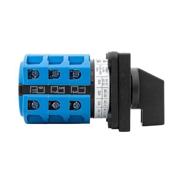  Переключатель кулачковый ПК-1-23 3П 25А "1-0-2" EKF pk-1-23-25 фото в каталоге от BTSprom.by