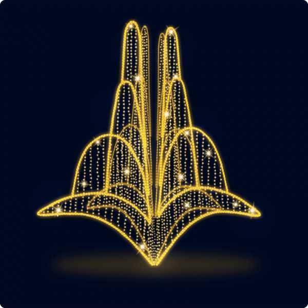 декоративный фонтан феерия (цвет на выбор) от BTSprom.by