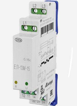 реле контроля напряжения 3ф ел-13м-15 ухл4 ac 400в задержка срабатывания 0.15с ток контактов исполнит. реле 8а 2п меандр a8302-16939206 от BTSprom.by