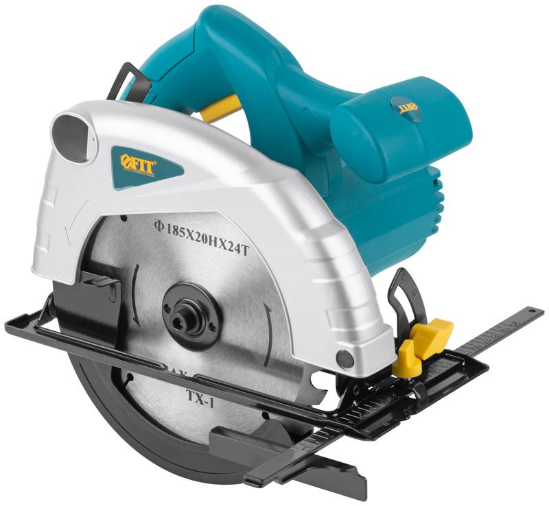 пила дисковая 1200вт 4500об/мин 185/20мм железная опора fit 80403 от BTSprom.by
