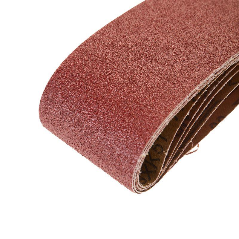  Лента шлифовальная бесконечная 75х457мм P80 (уп.5шт) Kranz KR-91-1332 фото в каталоге от BTSprom.by