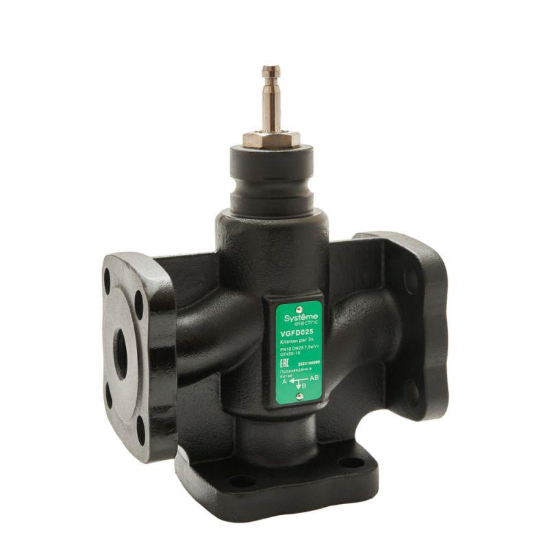 клапан регулирующий 3-ход разд фланц pn16 dn25 7.5куб.м/ч -20…+130град.c se vgfd025 от BTSprom.by клапан регулирующий 3-ход разд фланц pn16 dn25 7.5куб.м/ч -20…+130град.c se vgfd025 от BTSprom.by