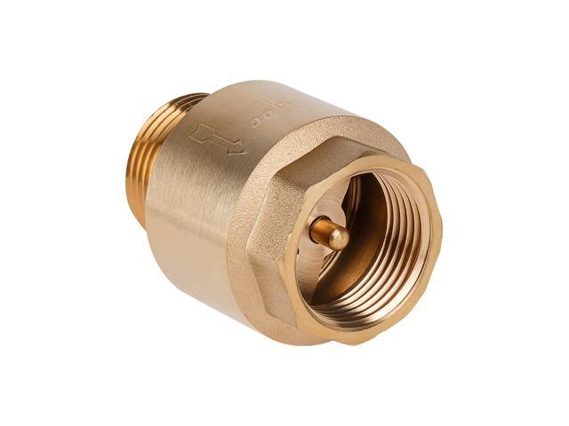 клапан обратный 1" вн.-нар., av engineering (инд. упак.) (латунь, макс.  16 бар, макс.  110 °с) ave143001m от BTSprom.by