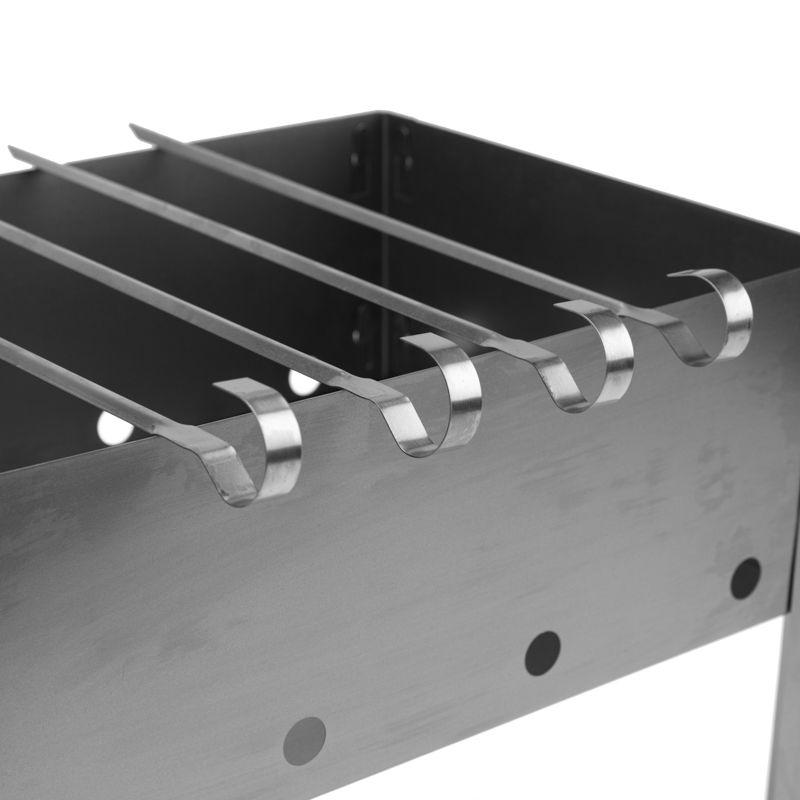  Мангал сборный со складным дном в пленке с шампурами СОКОЛ 62-0002 фото в каталоге от BTSprom.by