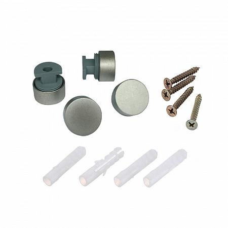 зеркалодержатель d17мм без сверления никель матов. (уп.4шт) tech-krep/zitar 112586 от BTSprom.by