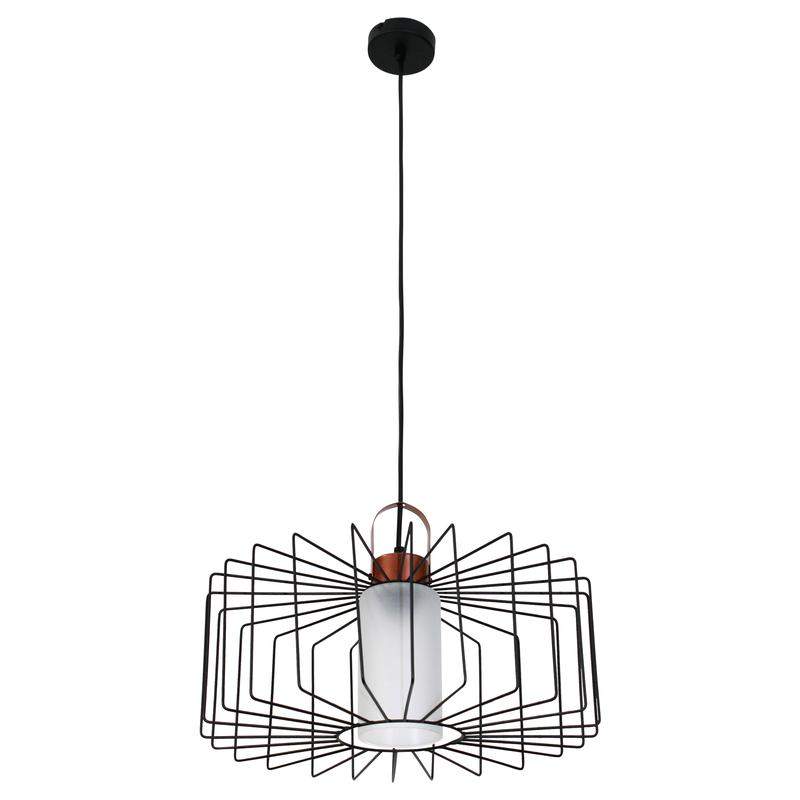  Светильник "Манго" 211 (плафон 9001) НСБ 01-60-171 Е27 [ИМ] подвесной черн.муар медь Элетех 1005405087 фото в каталоге от BTSprom.by