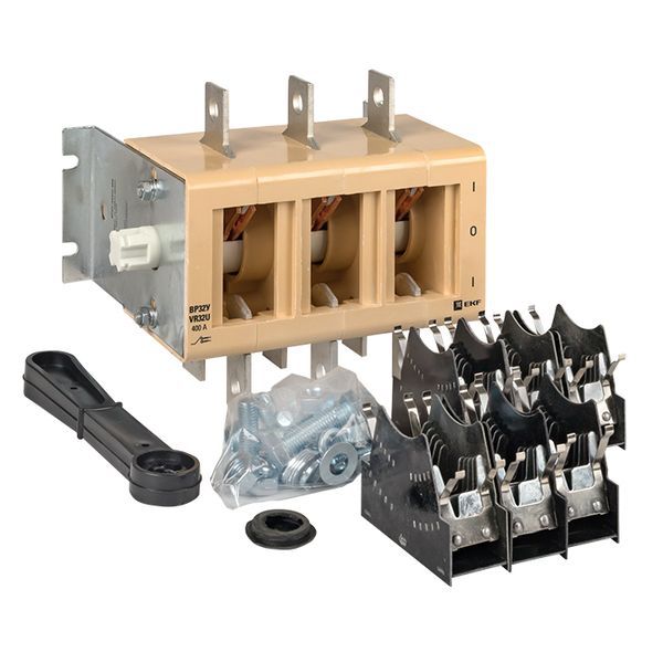  Выключатель-разъединитель ВР32У-37А71220 400А 2 напр. с дугогасит. камерами несъемная лев./прав. рукоятка MAXima EKF uvr32-37a71220 фото в каталоге от BTSprom.by