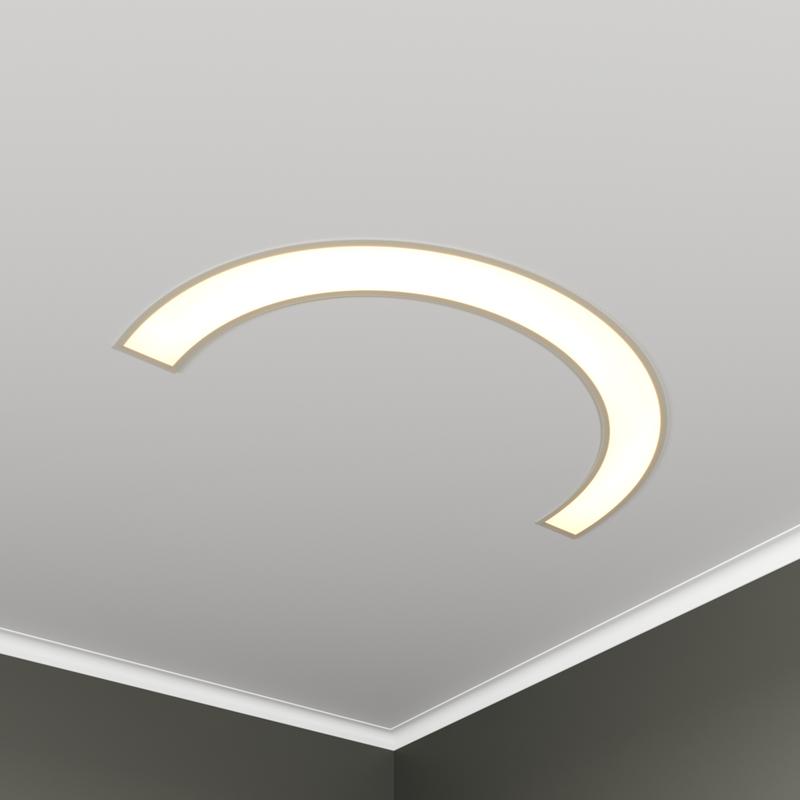 светильник светодиодный rve-lbx-arco-930-v 36вт 4000к 930х480х100мм s80мм полукольцо встраив. бел. rvelektro rve00002874 от BTSprom.by