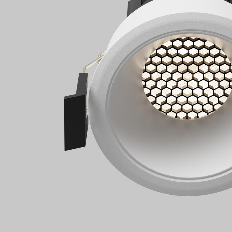  Светильник Dip 10Вт 4000К 50град. встраив. Maytoni DL115-10W-4K-W фото в каталоге от BTSprom.by