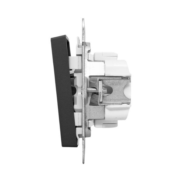  Выключатель 1-кл. СП Эпика механизм черн. EKF UP1-SWB-10 фото в каталоге от BTSprom.by