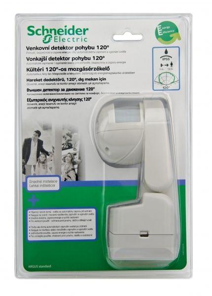  Датчик движения наружный 120град. блистер SchE CCTR1PA04 фото в каталоге от BTSprom.by