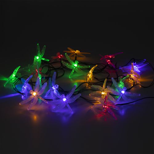  Гирлянда садовая "Стрекоза" ERASF22-16 5.8м на солнечной батарее Эра Б0053365 фото в каталоге от BTSprom.by
