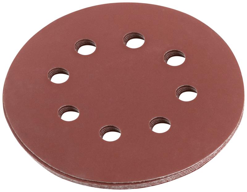  Круг шлифовальный с отверстиями (липучка) алюм./оксид 125мм (уп.5шт) Р 1000 FIT 39679 фото в каталоге от BTSprom.by