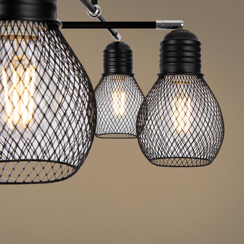  Люстра Kaisa 60Вт E27х4 IP20 Freya FR5069PL-04B фото в каталоге от BTSprom.by