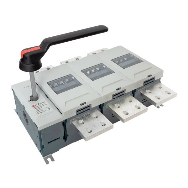  Рубильник-выключатель 3п 4000А с рукояткой управления для прямой установки PowerSwitch EKF psds-4000-3 фото в каталоге от BTSprom.by