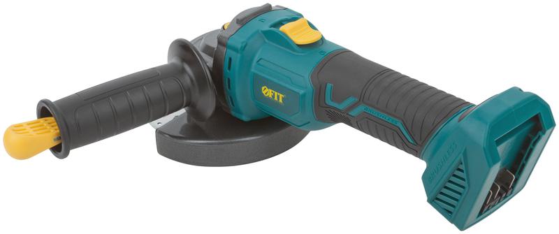  Машина шлифовальная угловая аккумуляторная бесщеточная 20В 3000-8500об/мин; КлК 125мм; регулирование оборотов; без АКБ FIT 79912 фото в каталоге от BTSprom.by
