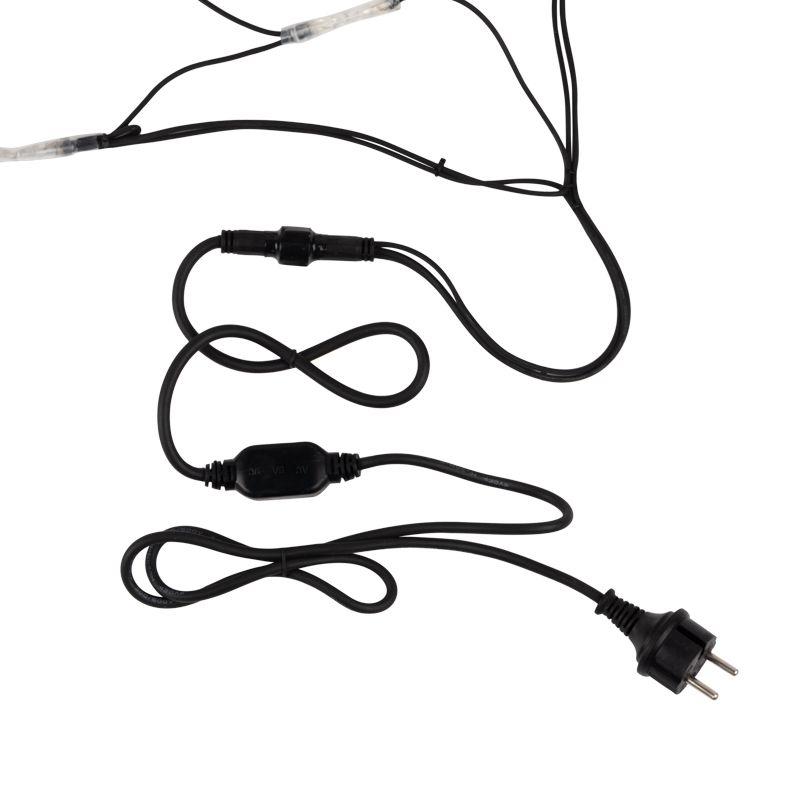  Гирлянда светодиодная "Сеть" 2х3м 432LED бел./син. 40Вт IP67 провод каучук черн. Neon-Night 217-123 фото в каталоге от BTSprom.by