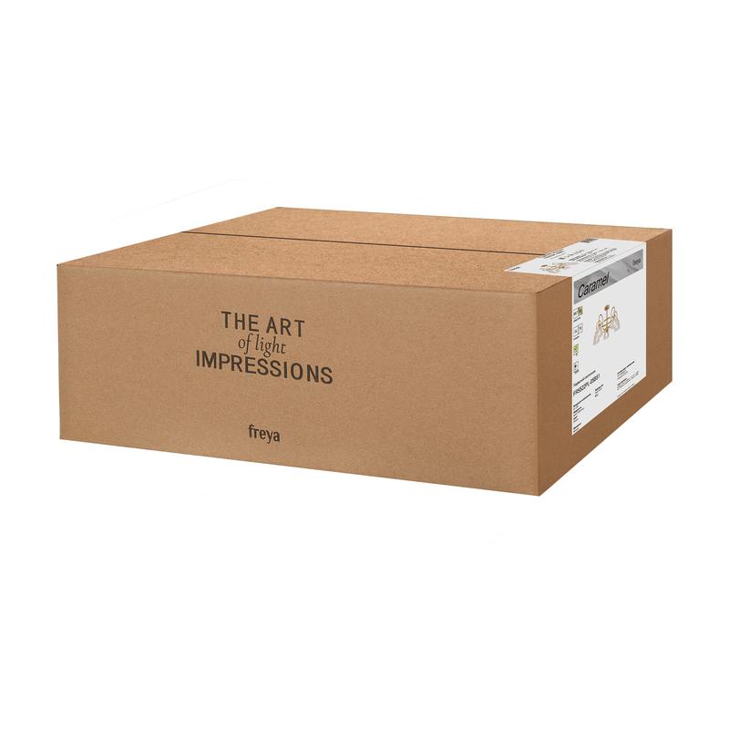  Светильник Caramel 5х60Вт E27 IP20 подвесной Freya FR5522PL-05BS1 фото в каталоге от BTSprom.by