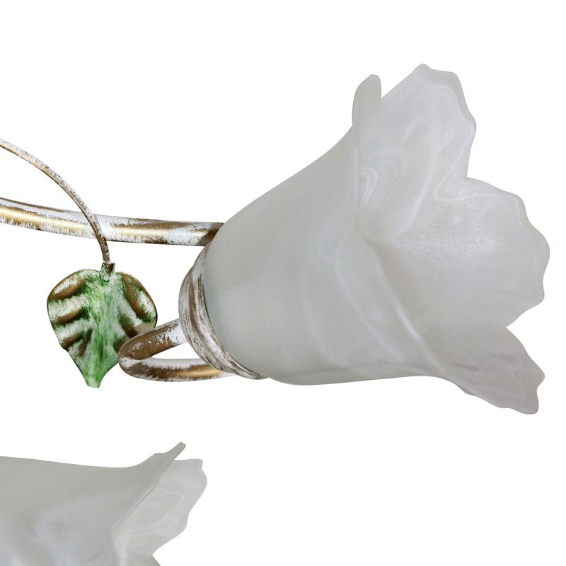  Светильник "Флорин" 181 (Плафон 62333) НПБ 01-8х60-101 Е14 ИУ бел. зол. Элетех 1005404181 фото в каталоге от BTSprom.by