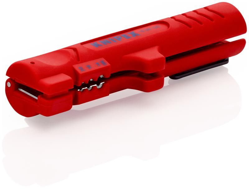 стриппер для плоского (до 12мм) круглого и водостойкого монтажного кабелей knipex kn-1664125sb от BTSprom.by