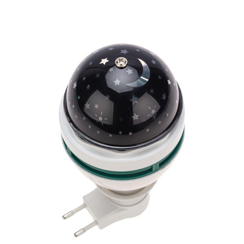 Диско-лампа светодиодная E27 230В проекция звезды с переходником в розетку Neon-Night 601-259 фото в каталоге от BTSprom.by