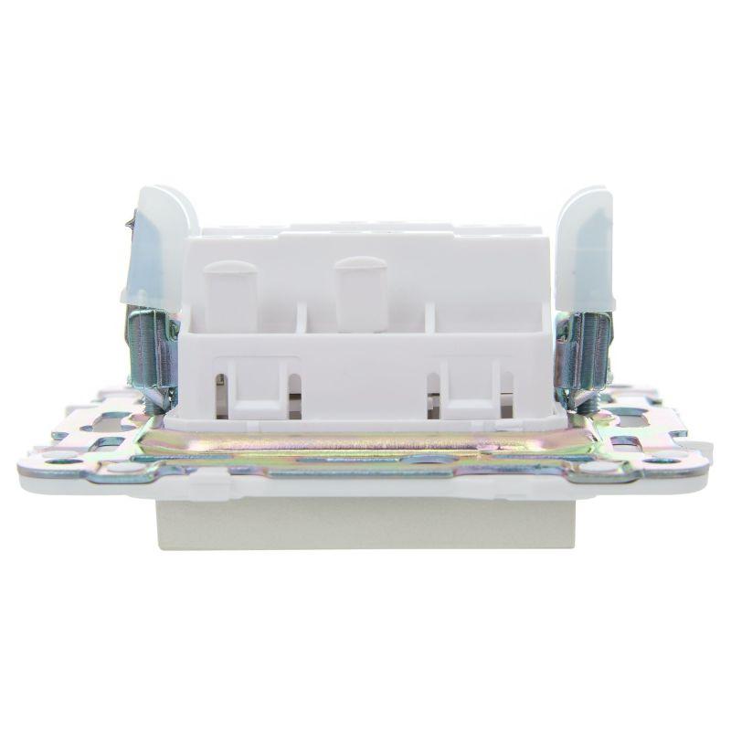  Выключатель перекрестный 1-кл. SKANDY 10А SK-V03Sh шампань IEK SK-V13-0-10-K37 фото в каталоге от BTSprom.by