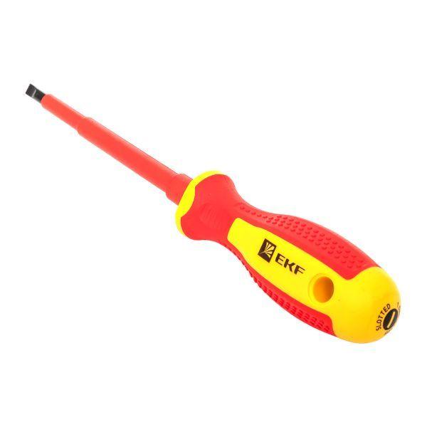  Отвертка SL5.5х125мм Expert 1000В PROхima EKF sl-5.5-125-exp-in фото в каталоге от BTSprom.by