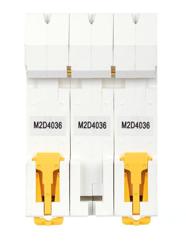  Выключатель автоматический модульный 3п D 40А M06N ARMAT IEK AR-M06N-3-D040 фото в каталоге от BTSprom.by