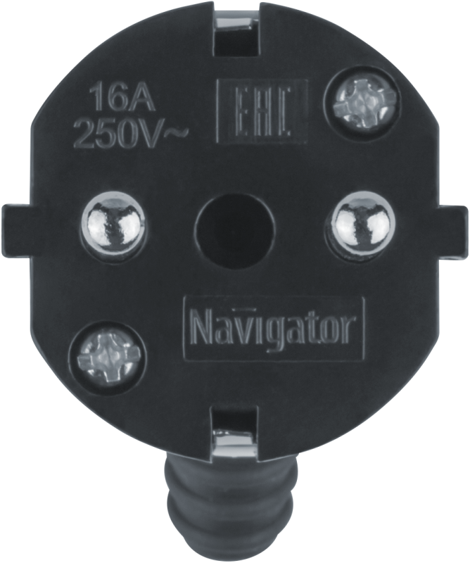  Вилка угловая 61 361 NCA-PL03-16A-E-WH с заземл. бел. Navigator 61361 фото в каталоге от BTSprom.by